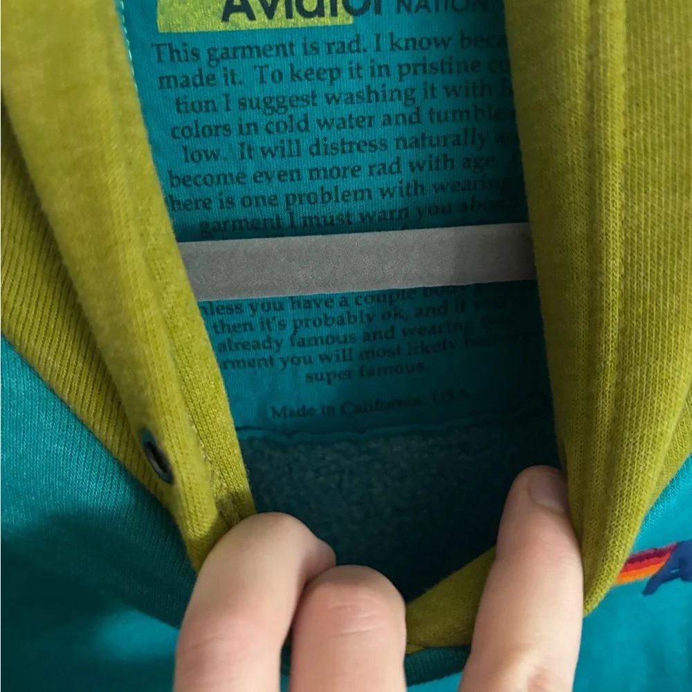 Aviation nation cropped hoodie - Picture 4 of 7